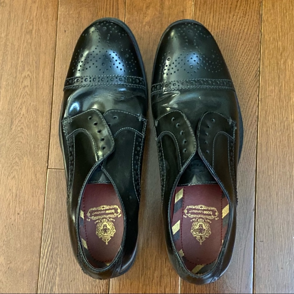 Base London Campbell black Derby shoes 42